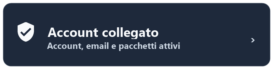 Servizi account - Account collegato