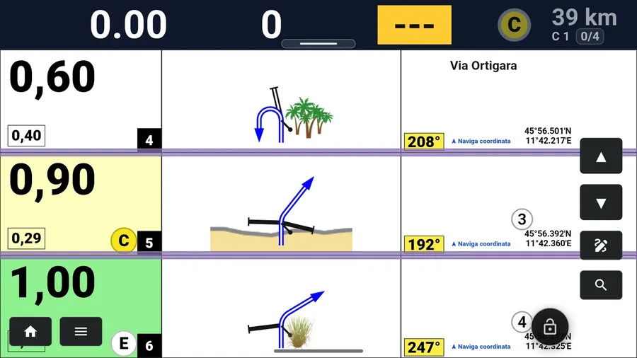 Lo stesso roadbook, nota per nota.